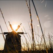 Picture Of Old Windmill