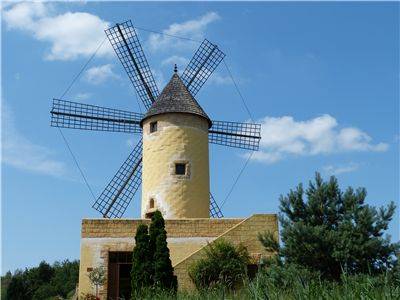 Picture Of Windmill Old