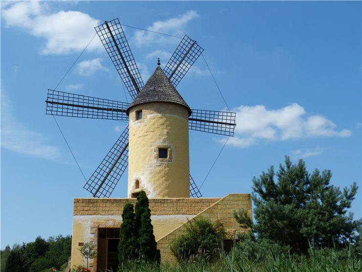 Picture Of Windmill Old